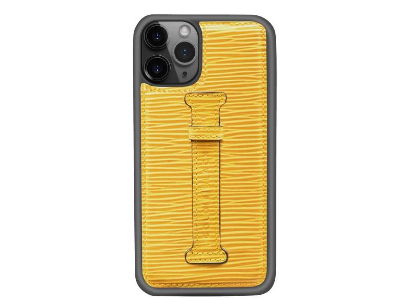 Handyhülle iPHONE 11 PRO LEDERHÜLLE MIT FINGERSCHLAUFE UNICO 14,86 cm (5,85 Zoll) von GOLDBLACK