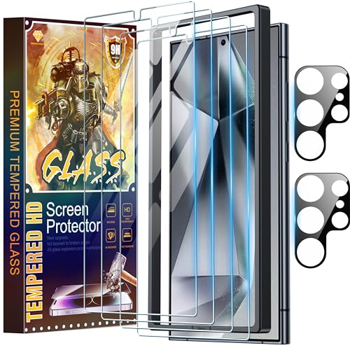 GOLDJU 4+2 Stück Schutzfolie für Samsung Galaxy S24 Ultra Panzerglas,mit Kamera Panzerglas Schutzfolie,9H Härte, Anti-Kratzen, Schutzfolie für Samsung S24 Ultra 5G Panzerglas GOLDJU 4+2 Stück Schutzfolie für Samsung Galaxy S24 Ultra Panzerglas,mit Kamera Panzerglas Schutzfolie,9H Härte, Anti-Kratzen, Schutzfolie für Samsung S24 Ultra 5G Panzerglas von GOLDJU