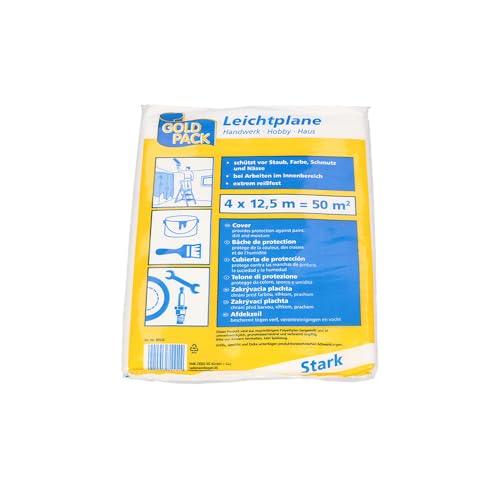 Abdeckplane Leichtplane HDPE, 4x12,5 m transparent Abdeckplane Leichtplane HDPE, 4x12,5 m transparent von SYNYEY