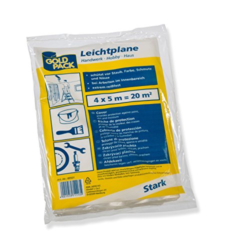 GOLDPACK Leichtplane aus HDPE, 4x5m transparent GOLDPACK Leichtplane aus HDPE, 4x5m transparent von GOLDPACK