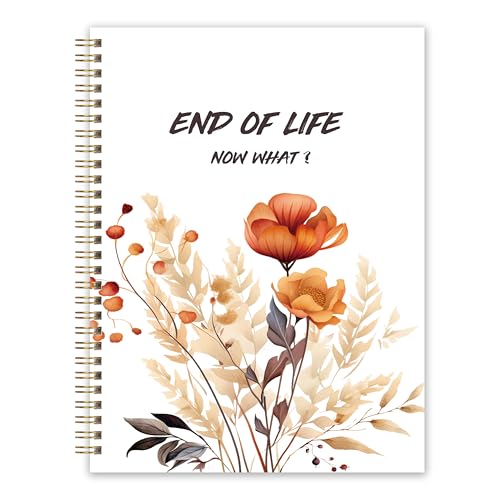 End of Life Planer, Now That I'm Dead, Guided Final Estate Arrangements, Planungs-Organizer, Notizbuch für letzte Wünsche, Geschäftsinformationen und Beerdigungsplanung, When I'M Gone Organizer von GOLDPEI