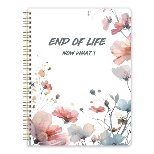 End of Life Planer, Now That I'm Dead, Guided Final Estate Arrangements, Planungs-Organizer, Notizbuch für letzte Wünsche, Geschäftsinformationen und Beerdigungsplanung, When I'M Gone Organizer von GOLDPEI
