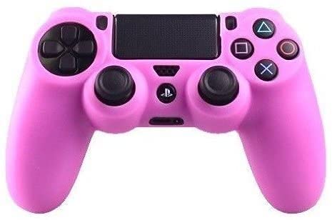 Goliton Silikon-Schutzhülle für Sony Playstation 4 / PS4 Controller, 2 Stück, Pink von GOLITON