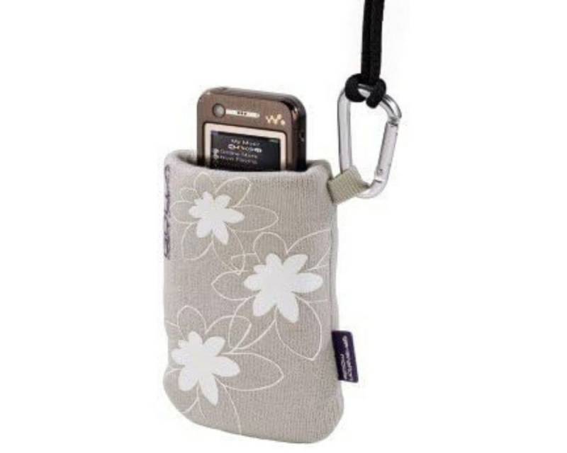 GOLLA Handyhülle Universal Tasche Pouch Etui Mobile Music Bag Grau, Schutz-Hülle Socke für klassisches Handy MP3 Audio-Player etc von GOLLA
