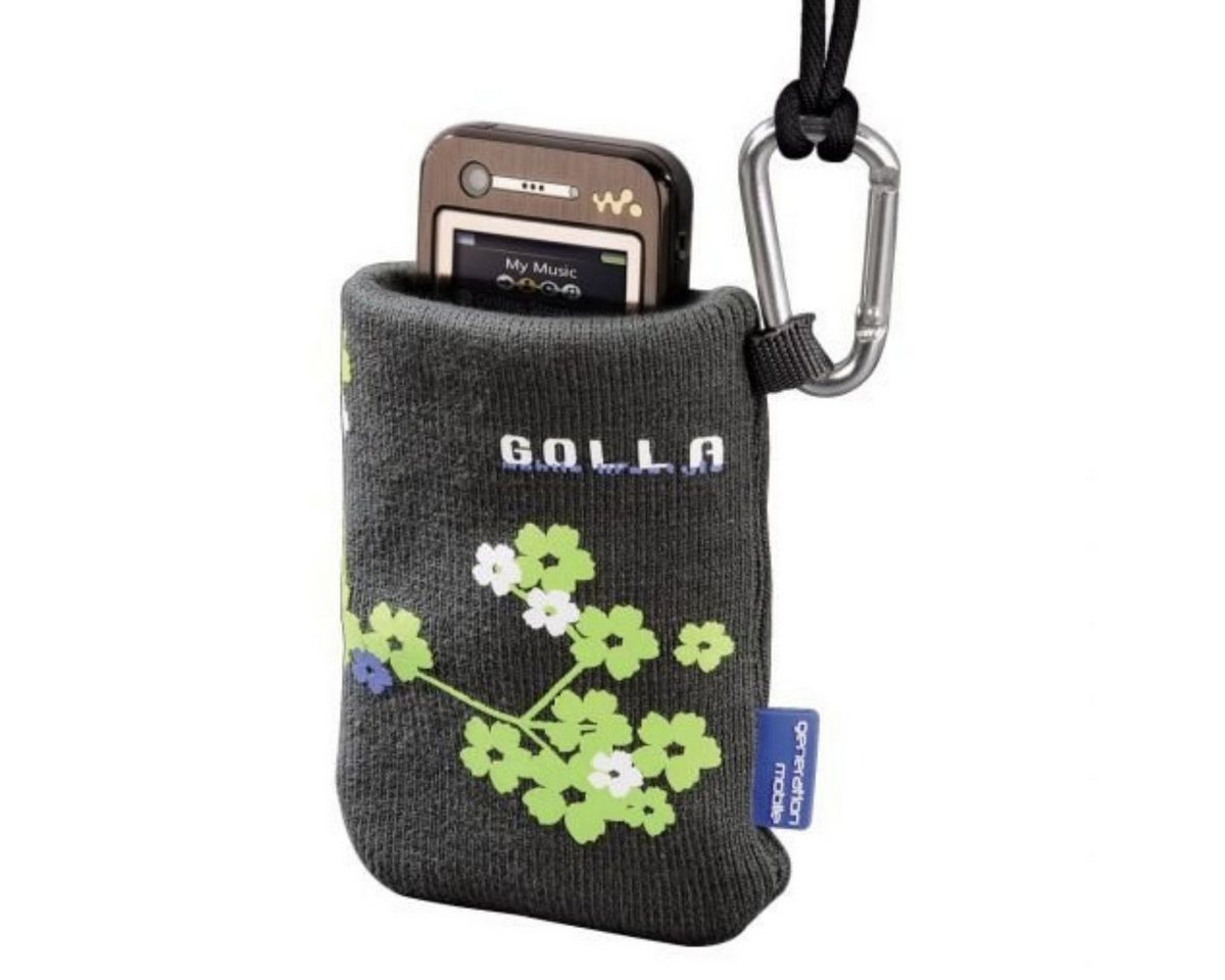 GOLLA Handyhülle Universal Tasche Pouch Etui Mobile Music Bag Grau, Schutz-Hülle Socke für klassisches Handy MP3 Audio-Player etc GOLLA Handyhülle Universal Tasche Pouch Etui Mobile Music Bag Grau, Schutz-Hülle Socke für klassisches Handy MP3 Audio-Player etc von GOLLA