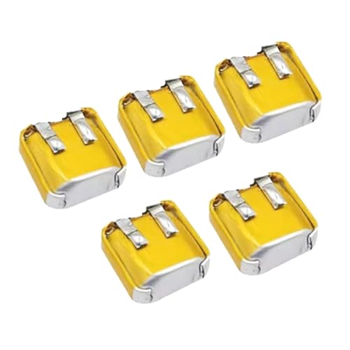 GOLOVENLD 5 Stück/Set 501012 wiederaufladbare 40 mAh 3,7 V Batterie für Bluetooth-kompatible Kopfhörer, lange Lebensdauer von GOLOVENLD
