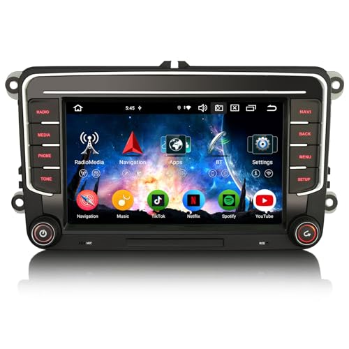 8-Kern 4GB+64GB 7 Zoll Android 14 Autoradio Bluetooth GPS Navigation für VW Passat B6 Golf 5/6 Touran Tiguan Jetta T5 Skoda Seat Leon CarPlay Android Auto WiFi 4G DSP DAB+ OBD2 USB DVB-T2 Touchscreen 8-Kern 4GB+64GB 7 Zoll Android 14 Autoradio Bluetooth GPS Navigation für VW Passat B6 Golf 5/6 Touran Tiguan Jetta T5 Skoda Seat Leon CarPlay Android Auto WiFi 4G DSP DAB+ OBD2 USB DVB-T2 Touchscreen von GONFEN