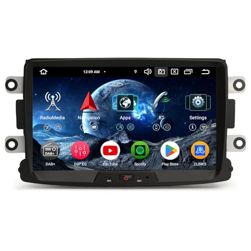 8-Kern 4GB+64GB 8 Zoll Android 14 Autoradio mit GPS Navi für Renault Dacia Logan Duster Sandero Dokker Lodgy Kabelloses CarPay Android Auto Bluetooth 5.0 WiFi 4G DSP DAB+ OBD2 USB RDS DVB-T2 Canbus 8-Kern 4GB+64GB 8 Zoll Android 14 Autoradio mit GPS Navi für Renault Dacia Logan Duster Sandero Dokker Lodgy Kabelloses CarPay Android Auto Bluetooth 5.0 WiFi 4G DSP DAB+ OBD2 USB RDS DVB-T2 Canbus von GONFEN