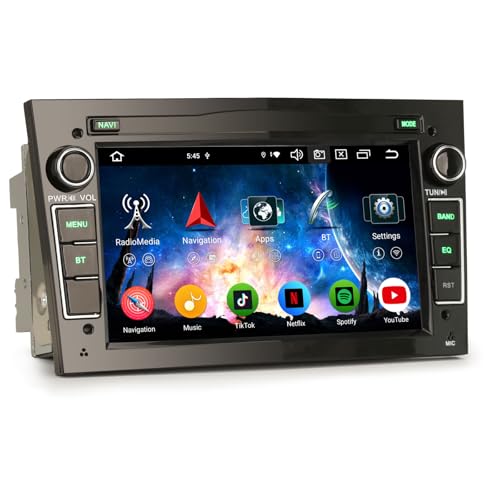 8-Kern 4GB+64GB Android 14 Autoradio Bluetooth GPS Navi für Opel Corsa D/C Astra H Meriva Antara Vivaro Zafira Combo Signum 7 Zoll Touchscreen CarPlay Android Auto WiFi 4G DSP DAB+ OBD2 RDS USB DTV 8-Kern 4GB+64GB Android 14 Autoradio Bluetooth GPS Navi für Opel Corsa D/C Astra H Meriva Antara Vivaro Zafira Combo Signum 7 Zoll Touchscreen CarPlay Android Auto WiFi 4G DSP DAB+ OBD2 RDS USB DTV von GONFEN