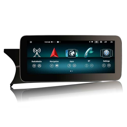 GONFEN 10,25 Zoll Acht-Kern Android 12 DAB+ Autoradio für Mercedes C-Klasse W204 S204 NTG 4.5 mit GPS Navi CarPlay Android AUTO 64GB ROM Bluetooth SWC COMAND-System DSP WiFi IPS Bildschirm Kamera TPMS von GONFEN