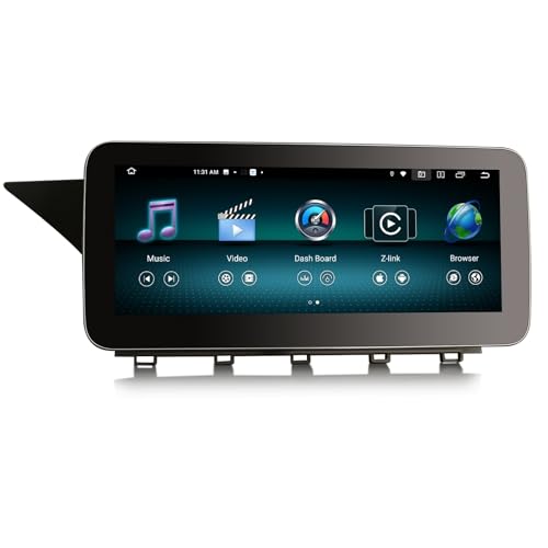 GONFEN 10,25 Zoll IPS Bildschirm 8-Kern Android 12 DAB+ Autoradio für Mercedes GLK-Klasse X204 NTG 4.0 mit GPS Navi Unterstützt CarPlay Android Auto 64GB ROM Bluetooth SWC WiFi DSP COMAND-System TPMS von GONFEN