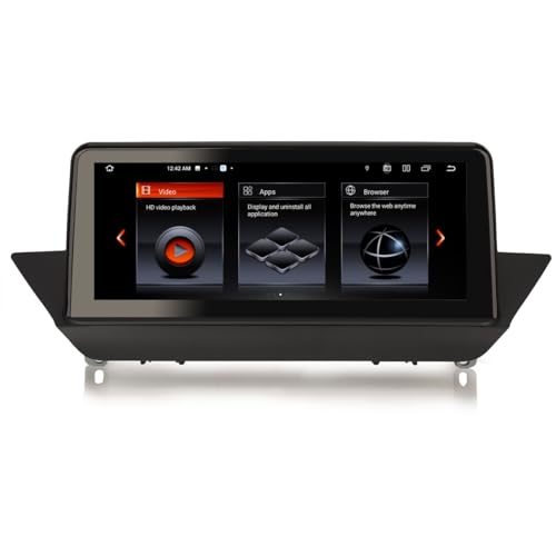 GONFEN 10,25 Zoll IPS Bildschirm Autoradio 8-Kern Android 13 mit GPS Navi für BMW X1 E84 2009-2015 CIC Unterstützt Wireless CarPlay Android AUTO 4GB+64GB Bluetooth 5.0 Idrive SWC WiFi DSP USB DVR DAB+ von GONFEN