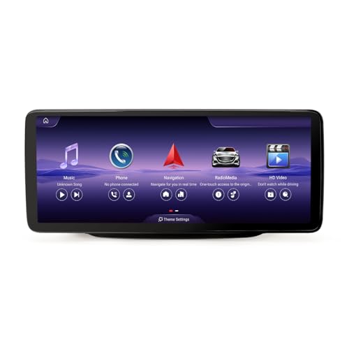 12,3" 8GB+128GB Qualcomm Acht Kern Android 14 DAB+ Autoradio GPS Für Mercedes-Benz B-Klasse W246 2016-2018 mit Navigation CarPlay Android Auto WiFi Bluetooth 5.1 USB 4G CANbus COMAND 2K IPS Bildschirm von GONFEN