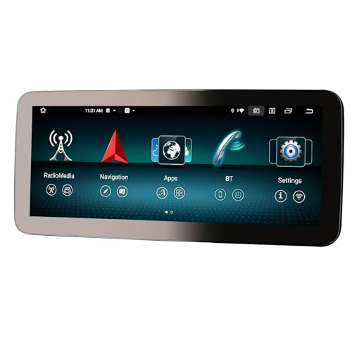 GONFEN 12,3" IPS Touchscreen 8-Kern Android 13.0 DAB+ Autoradio Für Mercedes-Benz A/GLA/CLA/G-Klasse W176 X156 NTG 4.5/4.7 GPS Navi 8GB+128GB CarPlay Android Auto WiFi Bluetooth 5.0 Lenkradsteuerung von GONFEN