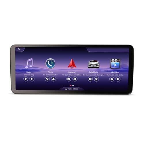 GONFEN 12,3" IPS Touchscreen 8-Kern Android 13.0 DAB+ Autoradio Für Mercedes-Benz A/GLA/CLA/G-Klasse W176 X156 NTG 4.5/4.7 GPS Navi 8GB+128GB CarPlay Android Auto WiFi Bluetooth 5.0 Lenkradsteuerung von GONFEN