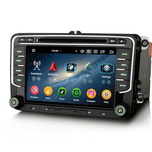 GONFEN 7 Zoll 8-Kern Android 14 Autoradio GPS Bluetooth 5.0 für VW Amarok Polo 6R Caddy Crafter Transporter T6 Skoda Yeti mit Carplay Android Auto DAB+ Wifi LTE DVD Touchscreen MQB Canbus RDS 4GB+64GB GONFEN 7 Zoll 8-Kern Android 14 Autoradio GPS Bluetooth 5.0 für VW Amarok Polo 6R Caddy Crafter Transporter T6 Skoda Yeti mit Carplay Android Auto DAB+ Wifi LTE DVD Touchscreen MQB Canbus RDS 4GB+64GB von GONFEN