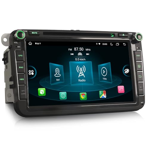 GONFEN 8 Zoll 8-Kern Android 13 Autoradio GPS Navi für VW Golf 5/6 Caddy Polo Passat Touran Tiguan T5 Multivan Jetta Skoda mit Bluetooth Carplay Android Auto Canbus WiFi 4G DVD DAB+ FM RDS 4GB+64GB GONFEN 8 Zoll 8-Kern Android 13 Autoradio GPS Navi für VW Golf 5/6 Caddy Polo Passat Touran Tiguan T5 Multivan Jetta Skoda mit Bluetooth Carplay Android Auto Canbus WiFi 4G DVD DAB+ FM RDS 4GB+64GB von GONFEN