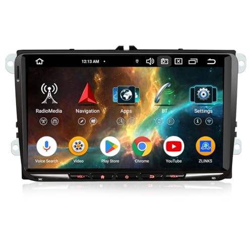 GONFEN 9 Zoll Android 13.0 DAB+ Autoradio Für VW Passat CC Golf 5/6 Tiguan Polo Jetta SEAT Skoda Octavia mit GPS Navi Apple CarPlay Android Auto Acht-Kern 4GB+64GB DSP WiFi BT 5.0 SWC OPS Touchscreen GONFEN 9 Zoll Android 13.0 DAB+ Autoradio Für VW Passat CC Golf 5/6 Tiguan Polo Jetta SEAT Skoda Octavia mit GPS Navi Apple CarPlay Android Auto Acht-Kern 4GB+64GB DSP WiFi BT 5.0 SWC OPS Touchscreen von GONFEN