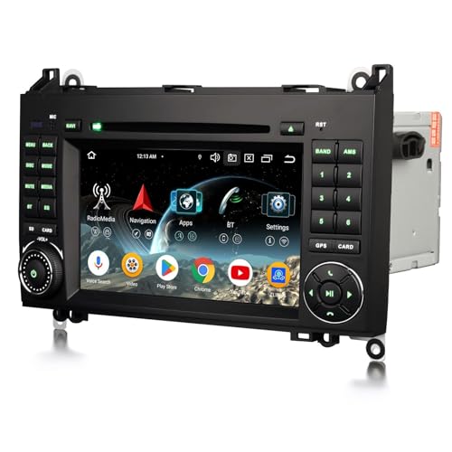 GONFEN Acht-Kern 4GB+64GB Android 14 DAB+ Autoradio Für Mercedes A/B-Klasse W169 W245 Viano Vito Sprinter VW Crafter Bildschirm mit GPS Navi Kabellos Apple CarPlay Android Auto WiFi Bluetooth 5.0 SWC GONFEN Acht-Kern 4GB+64GB Android 14 DAB+ Autoradio Für Mercedes A/B-Klasse W169 W245 Viano Vito Sprinter VW Crafter Bildschirm mit GPS Navi Kabellos Apple CarPlay Android Auto WiFi Bluetooth 5.0 SWC von GONFEN