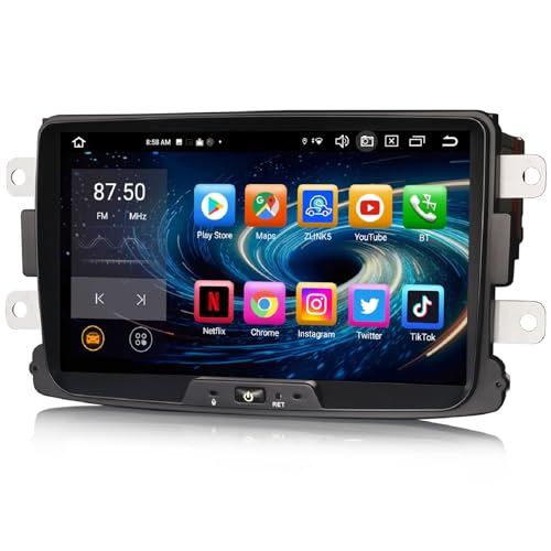 GONFEN Acht-Kern 8 Zoll Android 13.0 DAB+ Autoradio 4GB+64GB Navigation Für Renault Dacia Duster Logan Sandero Dokker Lodgy Unterstützt CarPlay Android Auto Bluetooth 5.0 DSP WiFi OBD2 TPMS DVB-T2 USB GONFEN Acht-Kern 8 Zoll Android 13.0 DAB+ Autoradio 4GB+64GB Navigation Für Renault Dacia Duster Logan Sandero Dokker Lodgy Unterstützt CarPlay Android Auto Bluetooth 5.0 DSP WiFi OBD2 TPMS DVB-T2 USB von GONFEN