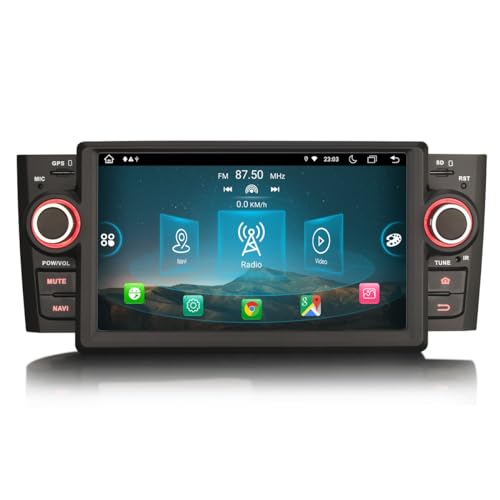GONFEN Acht-Kern Android 13 DAB+ Autoradio Für Fiat Punto Linea mit Navigation GPS 4GB+64GB Unterstützt Wireless Apple CarPlay Android AUTO WiFi CANBus SWC Bluetooth 5.0 USB 4G DSP FM RDS Radio DVB-T2 GONFEN Acht-Kern Android 13 DAB+ Autoradio Für Fiat Punto Linea mit Navigation GPS 4GB+64GB Unterstützt Wireless Apple CarPlay Android AUTO WiFi CANBus SWC Bluetooth 5.0 USB 4G DSP FM RDS Radio DVB-T2 von GONFEN