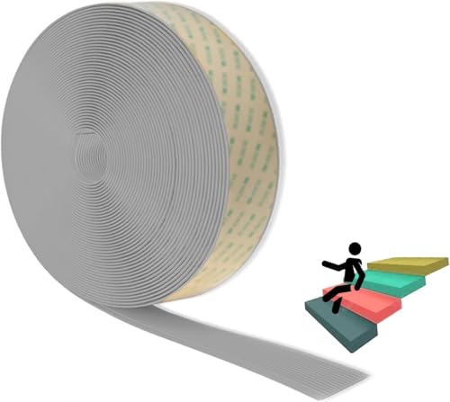Treppenkanten-Antirutschstreifen für Treppen, Treppenkantenschutz, Treppenkantenschutz aus Vinyl, Treppenkantenschutz, Treppenstufenschutz, Treppenkantenschutz-Gray||20cmxL2m Treppenkanten-Antirutschstreifen für Treppen, Treppenkantenschutz, Treppenkantenschutz aus Vinyl, Treppenkantenschutz, Treppenstufenschutz, Treppenkantenschutz-Gray||20cmxL2m von GONGCAO