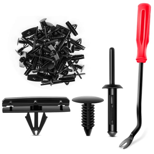 GOOACC Blindnieten-Kotflügel-, Zierleisten-, Stoßstangen-, Halterungs-Clip-Sortiment, 6506007AA, 68039280-AA, 6030441, Ersatz für Jeep, Wrangler, Chrysler, Ford, GMC; mit Befestiger-Entferner,60 Stück GOOACC Blindnieten-Kotflügel-, Zierleisten-, Stoßstangen-, Halterungs-Clip-Sortiment, 6506007AA, 68039280-AA, 6030441, Ersatz für Jeep, Wrangler, Chrysler, Ford, GMC; mit Befestiger-Entferner,60 Stück von GOOACC