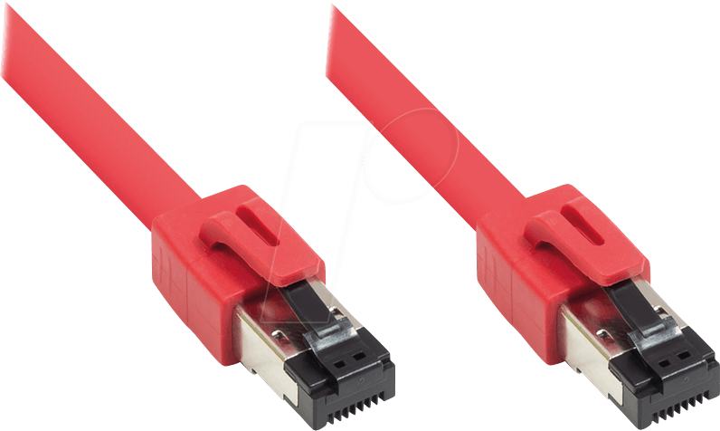 GC 8080-150R - Patchkabel Cat.8.1 S/FTP, 15 m, rot von GOOD CONNECTIONS