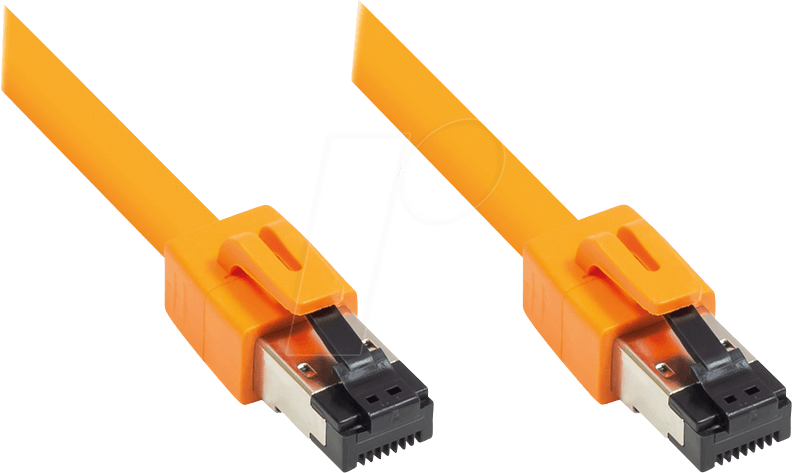 GC 8080-200O - Patchkabel Cat.8.1 S/FTP, 20 m, orange von GOOD CONNECTIONS