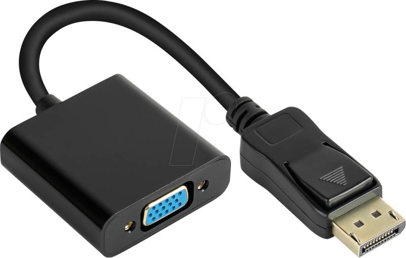 GC DP-AD11 - DisplayPort Adapter, DP Stecker auf VGA Buchse von GOOD CONNECTIONS