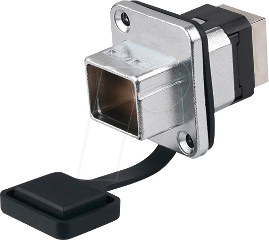 GC IC06-R303 - RJ45 Kupplung, RJ45 Buchse beidseitig, Metall von GOOD CONNECTIONS
