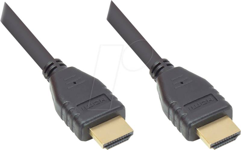 GC M0138 - HDMI A Stecker > HDMI A Stecker, UHD 4K, 2 m von GOOD CONNECTIONS
