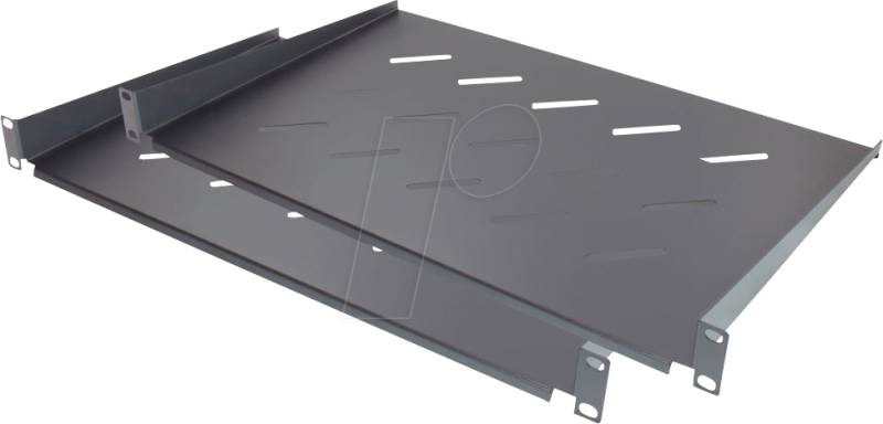 GC N0089 - 19'' Fachboden, Einbautiefe 300 mm, 2er Set, tiefschwarz von GOOD CONNECTIONS