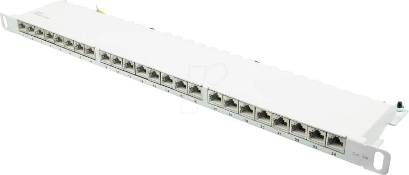 GC N0143 - 19'' Patchpanel , 24-Port, Cat.6a, 0,5 HE von GOOD CONNECTIONS