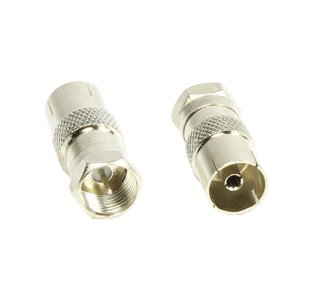 GOOD CONNECTIONS Adapter, F-Stecker an Koax Buchse, Good Connections® SAT-Kabel von GOOD CONNECTIONS