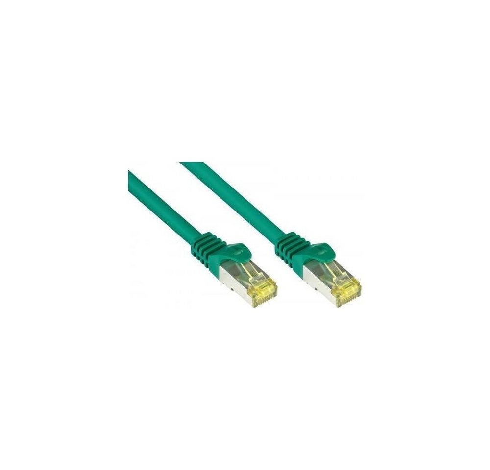 GOOD CONNECTIONS Patchkabel 50m Cat. 7 S/FTP in grün Kabelgebundenes Telefon (Cat. 7 S/FTP) von GOOD CONNECTIONS