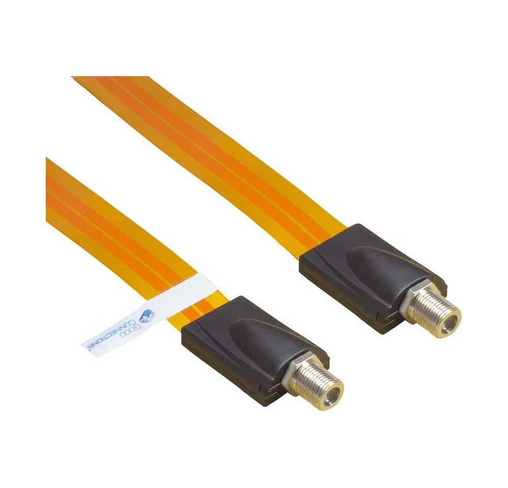 GOOD CONNECTIONS SAT Fensterdurchführung High-Quality, Gesamtlänge inkl. Stecker 32cm, SAT-Kabel GOOD CONNECTIONS SAT Fensterdurchführung High-Quality, Gesamtlänge inkl. Stecker 32cm, SAT-Kabel von GOOD CONNECTIONS