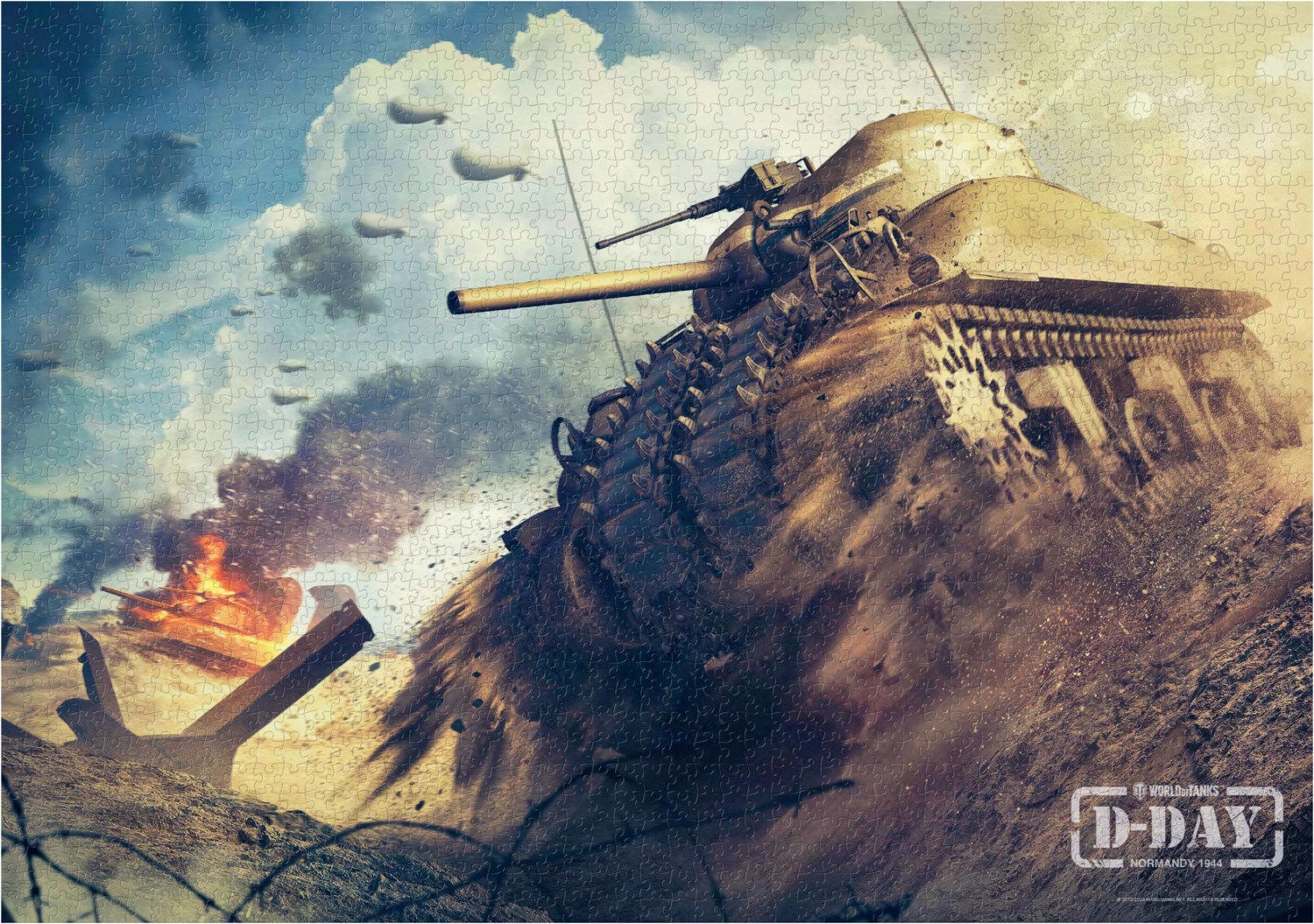 World of Tanks DD Puzzle World of Tanks DD Puzzle von GOOD LOOT