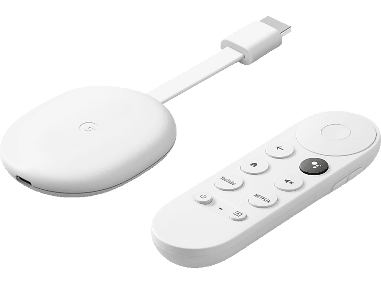 GOOGLE Chromecast mit Google TV (4K) Streaming Player , Schnee von GOOGLE