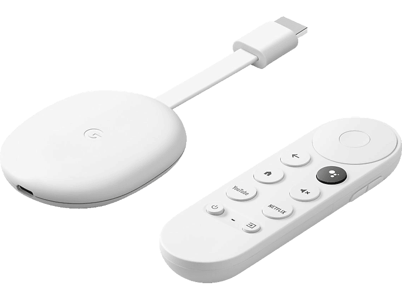 GOOGLE Chromecast mit Google TV (HD) Streaming Player, Schnee von GOOGLE