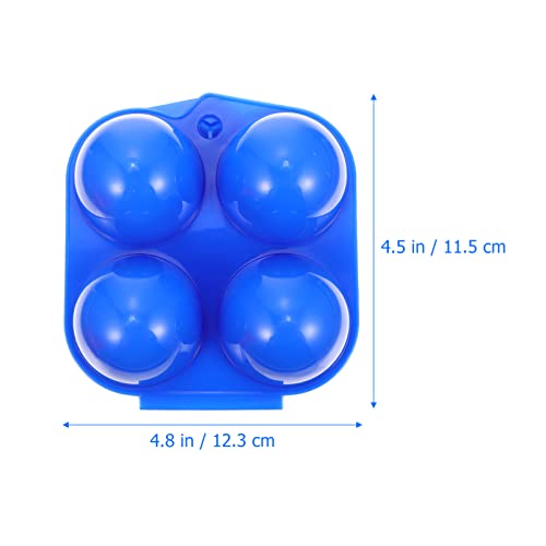 2St Aufbewahrungsbox für Eier Vorratsbehälter mit Deckel zusammenklappbare Aufbewahrungsbehälter eier tragetasche Outdoor-Camping-Eierkisten Teufel Container Kühlschrank Eierkarton von GOOHOCHY