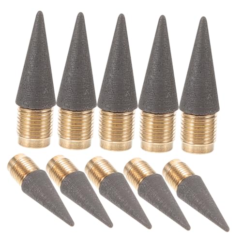 GOOHOCHY 10Stücke Tintenlose Bleistiftspitzen Langlebige und Praktische Ersatzspitzen für Forever Bleistift Schule und Büro Robust Verwenden von GOOHOCHY