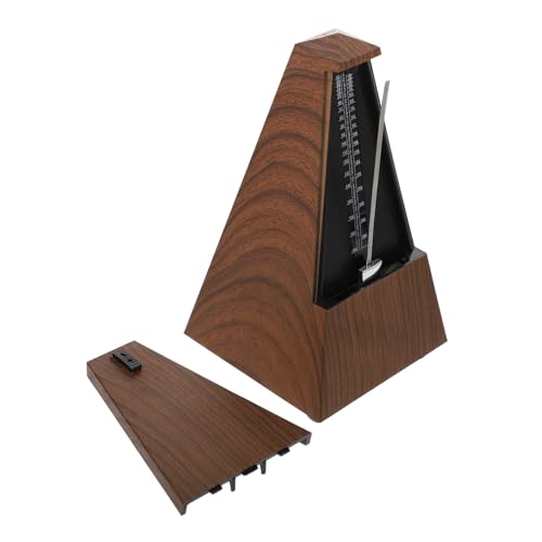 GOOHOCHY 1Stück Mechanisches Metronom aus Holz Musikalisches Instrumenten Zubehör für Klavier Gitarre Violine Langlebig und Präzise Unterstützt Rhythmusentwicklung und Tempoerhaltung GOOHOCHY 1Stück Mechanisches Metronom aus Holz Musikalisches Instrumenten Zubehör für Klavier Gitarre Violine Langlebig und Präzise Unterstützt Rhythmusentwicklung und Tempoerhaltung von GOOHOCHY