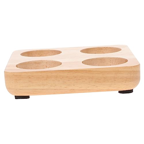 GOOHOCHY Aufbewahrungsbox für Eier eiertablett egg tray Aufbewahrungsbehälter für Eier Eierbehälter Holztablett Eierablage Behälter zum Aufbewahren von Eiern Eierschale Regal von GOOHOCHY