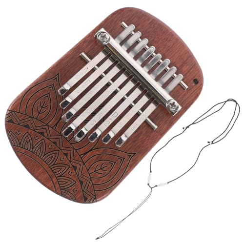 GOOHOCHY Daumen kalimba fingerklavier Musical Instrument finger piano Thumb Piano Kindermusikinstrument Musikinstrumente kleines Handklavier Musikinstrumente aus Holz Metall von GOOHOCHY