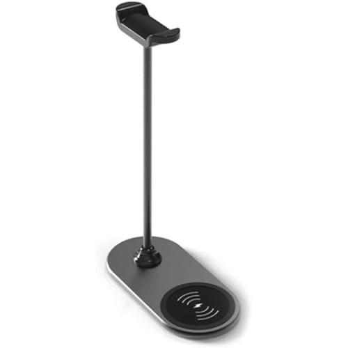 GOOPEEG Kopfhörer Ständer Schreibtisch Zubehör Headset-Halter, Schnellladegerät, Kopfhörerständer, Universeller Headset-Aufhänger, Desktop-Kopfhörerständer Gaming Headsets(G) von GOOPEEG