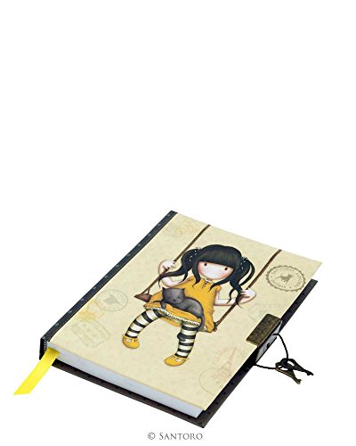 Gorjuss Ruby Yellow Lockable Notebook von GORJUSS