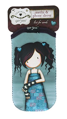 Gorjuss Santoro Schutzhülle für iPhone 4 / 4S / 5, Neopren, stoßdämpfend, Grau/Blau Gorjuss Santoro Schutzhülle für iPhone 4 / 4S / 5, Neopren, stoßdämpfend, Grau/Blau von GORJUSS