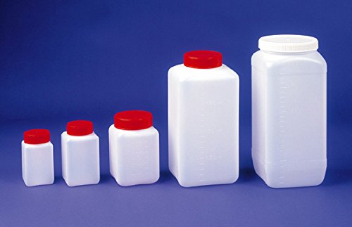 GOSSELIN 030391RG Flacon carré, 1000 mL, à col large stérile à double fermeture (Pack de 90) von GOSSELIN