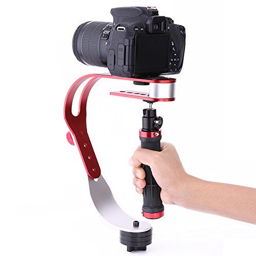 GOTOTOP Handy Gimbal Stabilisator, Handheld Video Stabilisator Camera Halter Handgriff Stabilisator für Handy Kamera DSLR Camcorder von GOTOTOP